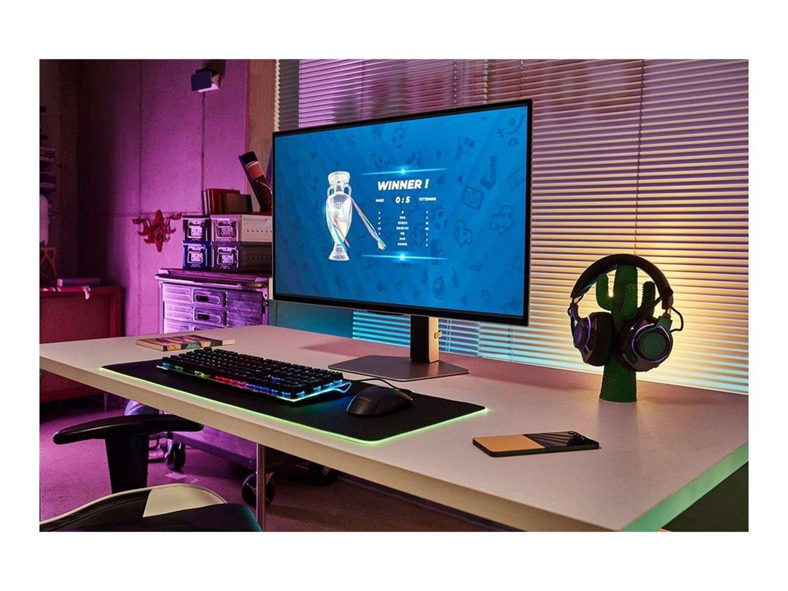 Gaming-skærm til PS5 med 4K, 1440p og høj opdateringshastighed